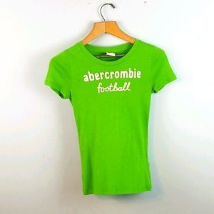 Abercrombie green short sleeve t shirt